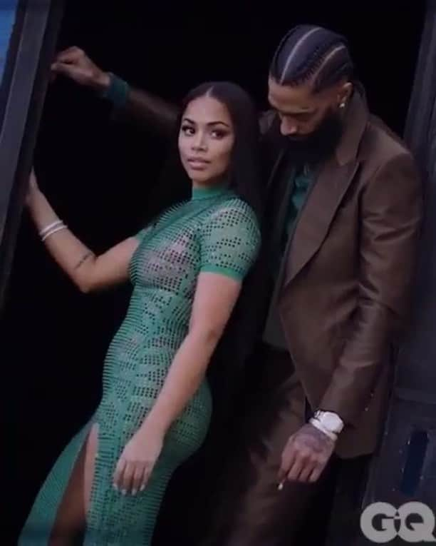 DJドラマのインスタグラム：「#GQ 2019's Style Power Couple: #NipseyHussle and #LaurenLondon . . . #Lauren #NewNew #ATL #Nipsey #VictoryLap #VictoryLap🏁 #MusicNews #IndustryNews #GQMagazine #BaeGoals #CoupleGoals #WestCoast #Cali #CaliVibe #Cute #Fine #Couples #FamousCouple」