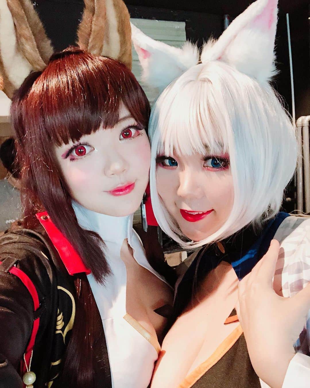 YingTzeさんのインスタグラム写真 - (YingTzeInstagram)「Akagi & Kaga with @quistreous 💕✨ _ Had two photoshoots back to back these two days ! It’s been awhile since I had a cosplay partner , so excited ! 💕 Usually I don’t make duo plans because I’m afraid that I’m not able to commit due to my schedule. ( these are planned since August last year 😭) _ Tonight I’ll be streaming “ Devotion “ a Taiwanese Horror game who also made “ Detention “ at 9pm ( GMT + 8 ). Will be streaming on Saturday and Sunday as wellZ See ya at my FB Page tonight ! ▶️ www.facebook.com/yingtze1206 #blessed  #azurlane  #azurlanecosplay  #アズールレーン #akagi  #kaga  #kemonomimi  #foxgirl」2月22日 15時24分 - yingtze