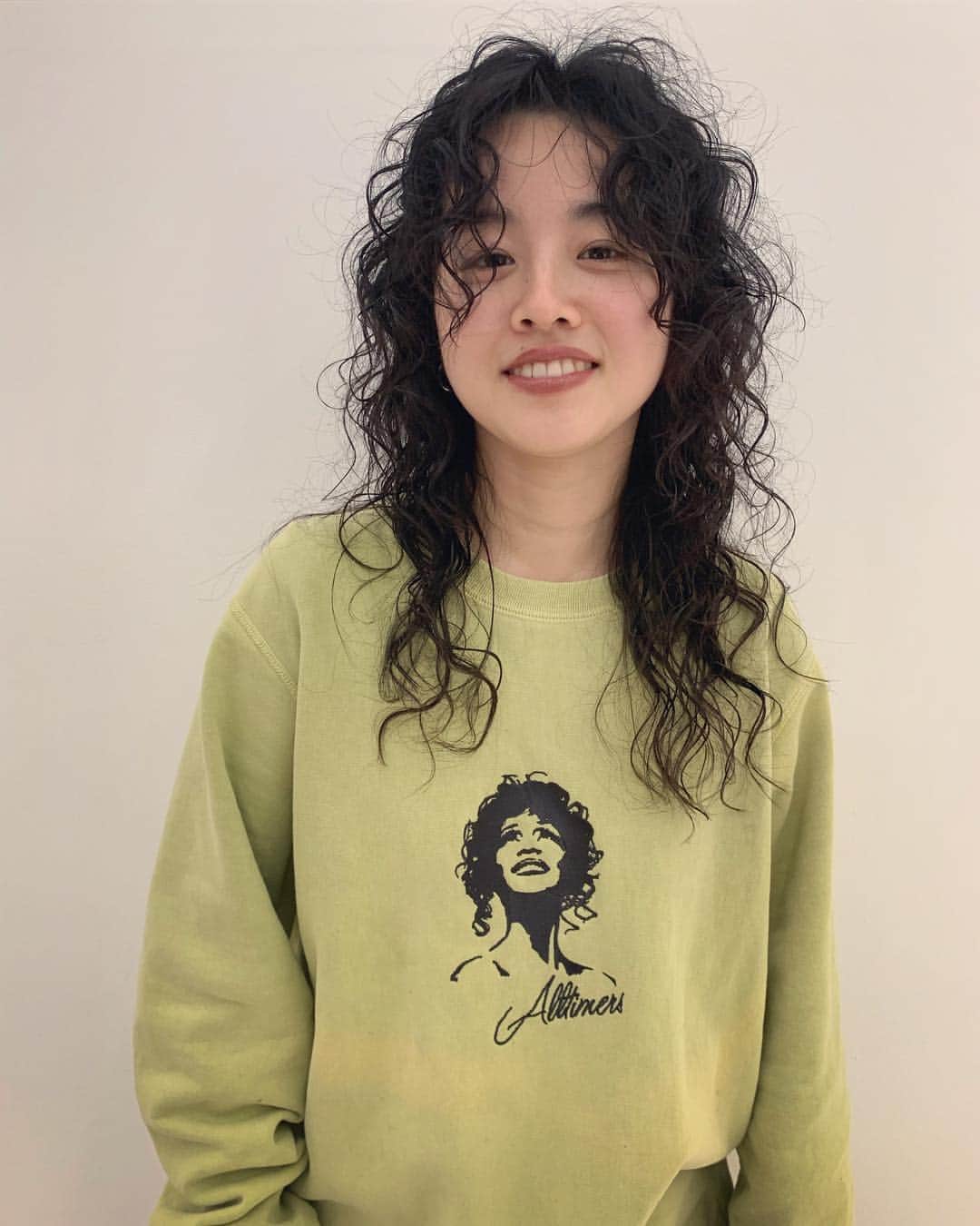 nanako itoのインスタグラム：「@na0chuchu 💚 . Special 🅿️erm 👍🏼 . 似合ってる✨」