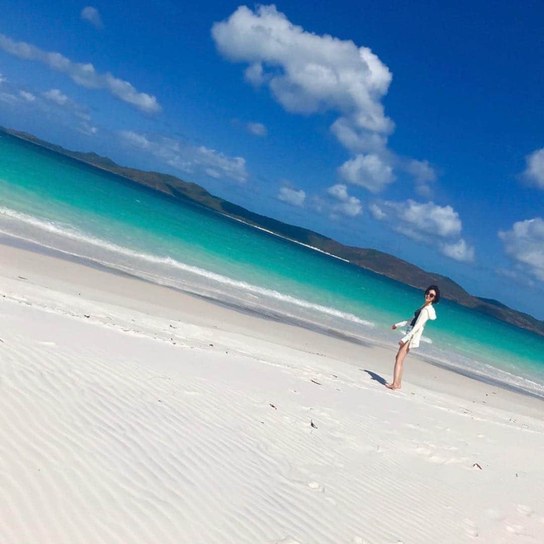 渡辺舞さんのインスタグラム写真 - (渡辺舞Instagram)「明日の旅サラダはオーストラリア最終回。ハミルトン島を紹介します✨ 生涯忘れることのない感動的な景色がありました😢✨ぜひご覧ください🙌#旅サラダ#ハミルトン島#グレートバリアリーフ」2月22日 18時24分 - maipu0125