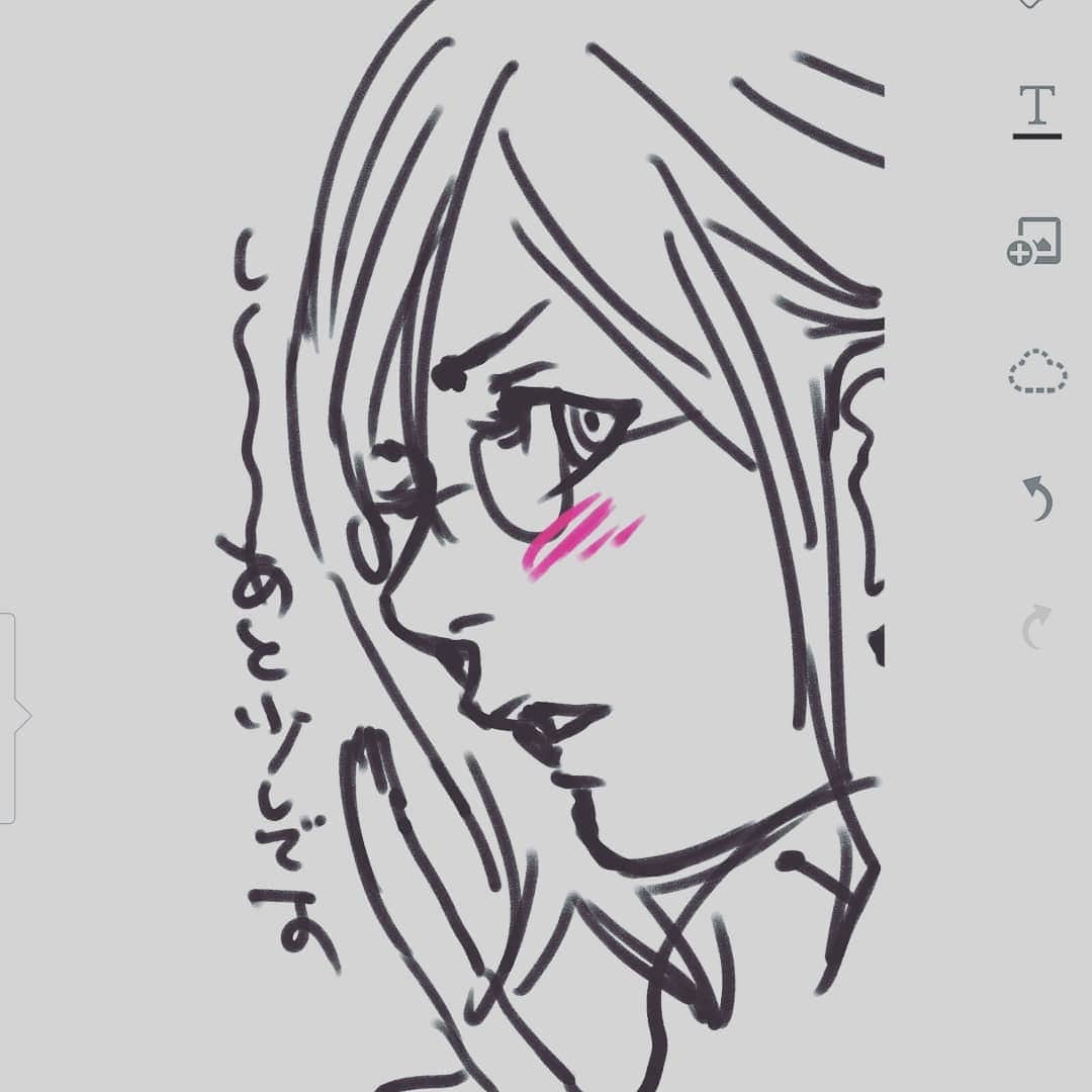 宮崎摩耶のインスタグラム：「落書き　#落書き」