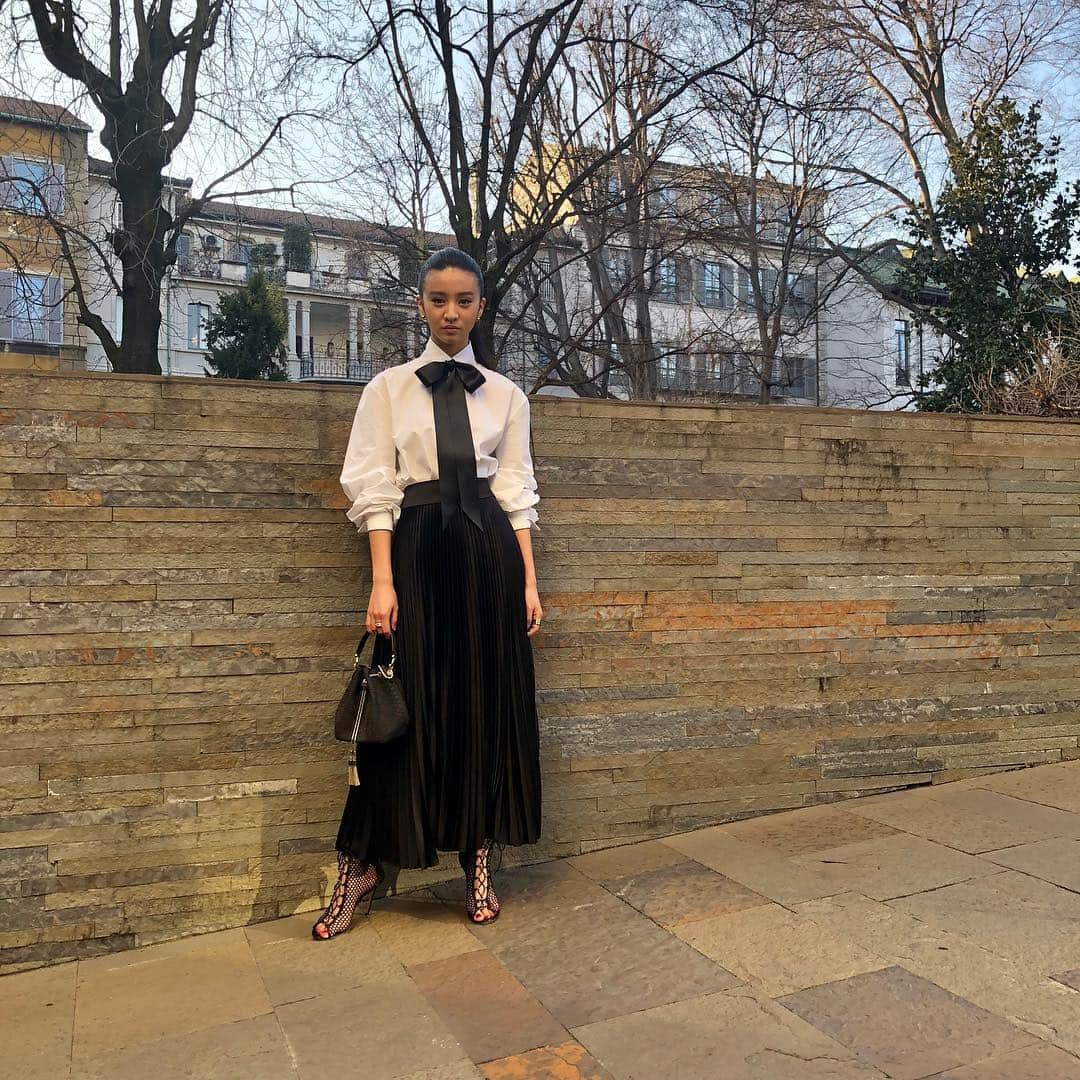 kokiさんのインスタグラム写真 - (kokiInstagram)「#Bvlgari #EclecticGlam #BvlgariFallWinter19 #BvlgariAccessories #MilanFashionWeek @bulgariofficial」2月23日 1時10分 - koki