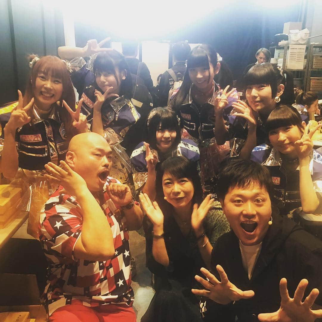 エハラマサヒロさんのインスタグラム写真 - (エハラマサヒロInstagram)「ゲストのでんぱ組.incさんのライブ楽しかったなぁ〜😁 #歌って踊れてカッコいいしん #クロちゃんさんのポーズ意味わからんくてカッコいいしん #椿鬼奴 #クロちゃん #でんぱ組.inc #みんなのパチンコフェス」2月23日 15時01分 - eharamasahiro