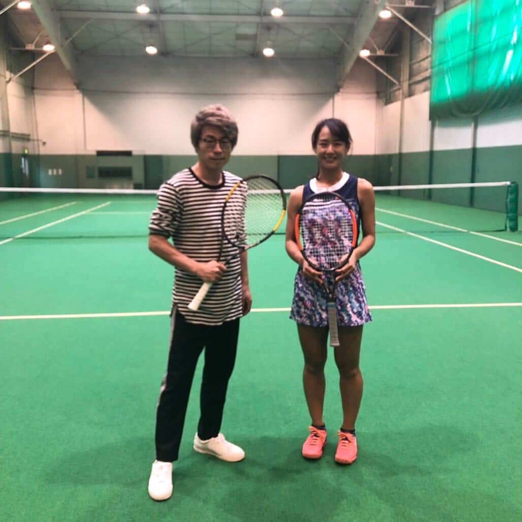 のインスタグラム：「. 田村淳さんと対談させていただいた連載記事の１回目が見られるようになったので、のぞいてみてください🐶 https://athlete-ch.sports.goo.ne.jp/athlete/article/tennis/minokoshi/1?from=i_blog  #athletechannel #nttdocomo #tennis #gooスポーツ」