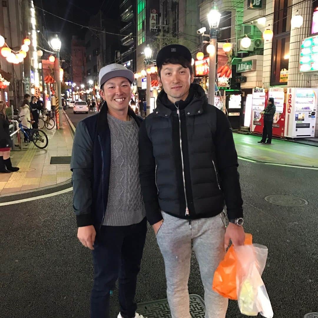 樋越優一のインスタグラム：「樋越光さんロス中🥺宮崎来ないかなー🤔 #伊藤光 #樋越優一」