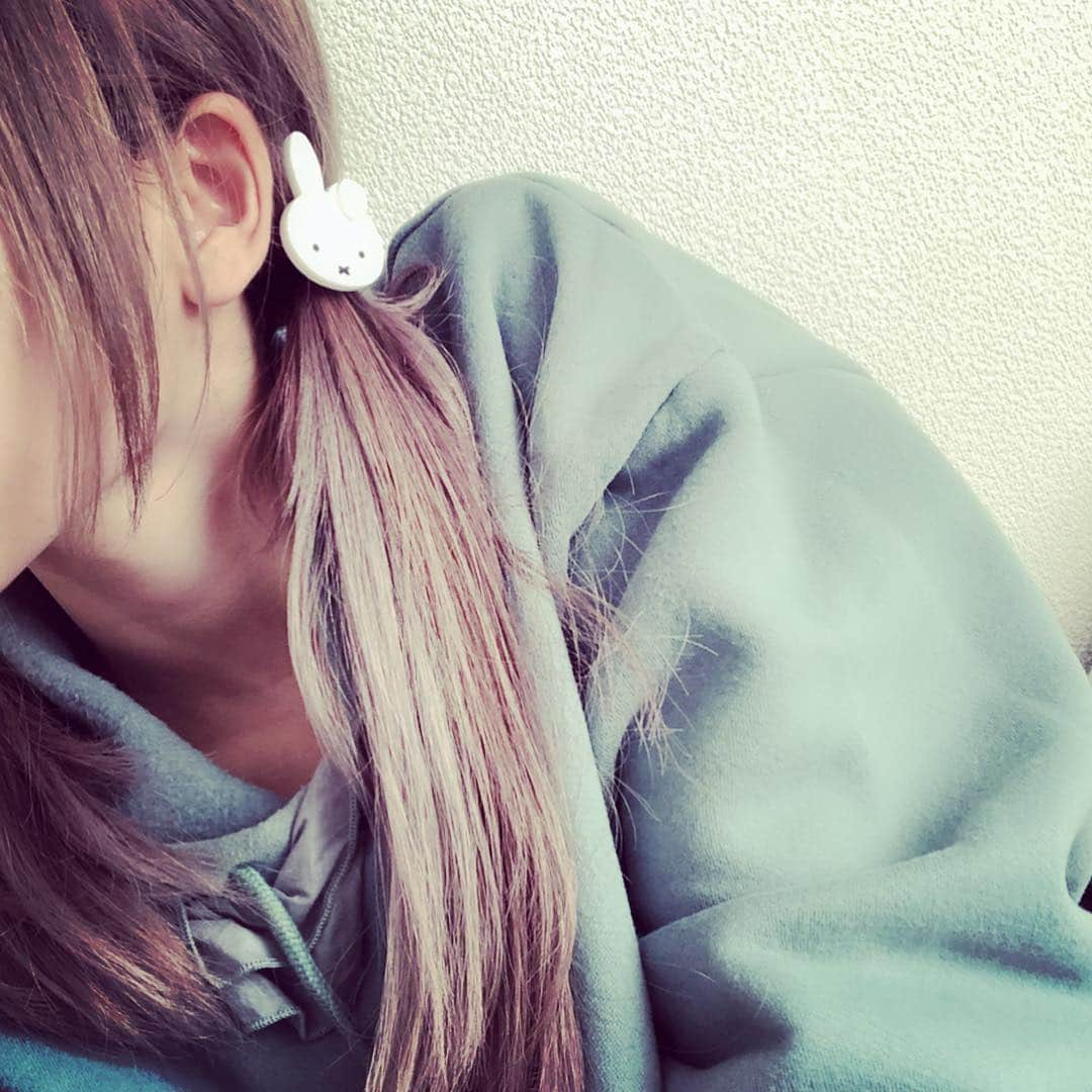 朝日奈丸佳さんのインスタグラム写真 - (朝日奈丸佳Instagram)「きょうのかみのけ  まるこ×うさこ  ミッフィーちゃんだいすき。ずっとずっとだいすきなキャラクター。  #miffy #hairstyle  #まるのかみのけ」2月23日 22時45分 - madoka_maru_hina