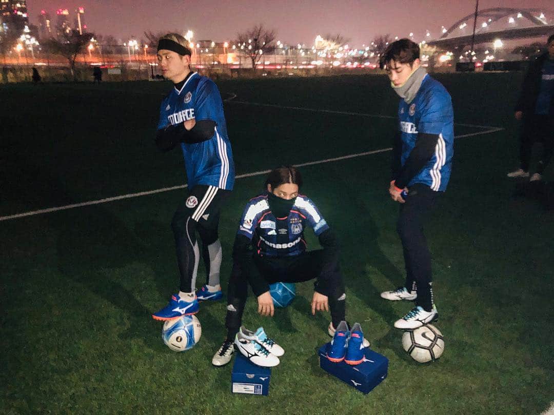 チョン･ジュニョンのインスタグラム：「Thanks for your support #mizuno #mizunokorea #fc앙투라지」