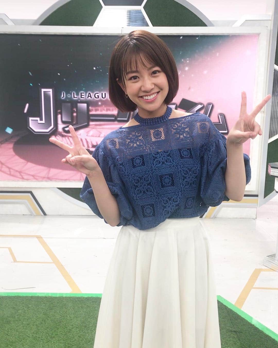 のインスタグラム：「⭐️ Jリーグタイム 開幕スペシャル ありがとうございました！！ 今年もこの時がやってきたな〜とワクワクドキドキ、 そして感謝の気持ちで迎えた開幕節でした。 今日はJ2ですね♪♪ Jリーグタイムを担当して早くも3シーズン目。 より良い番組をお届けできるよう全身全霊で駆け抜けます！！ #nhk#nhkbs1#jリーグタイム」