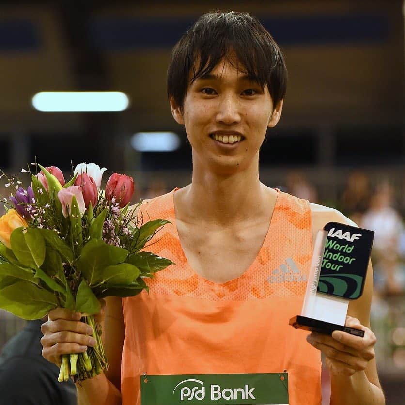 戸邉直人のインスタグラム：「Wonderful indoor season was done. Now, looking ahead to the outdoor.  #highjump #athletics #trackandfield #worldindoortour #athlete #jump #陸上競技  #走高跳」