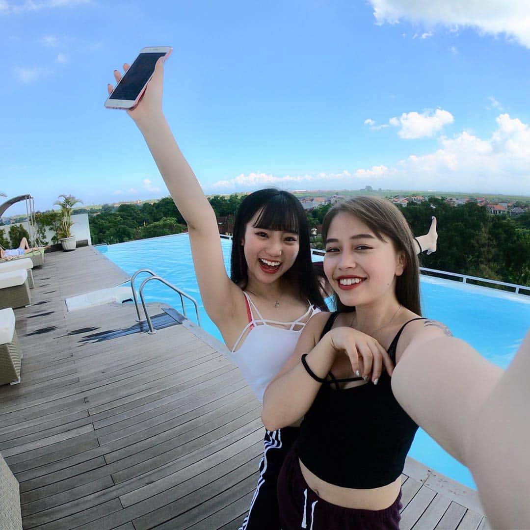 中町綾さんのインスタグラム写真 - (中町綾Instagram)「GoProが最高なのかロケーションが最高なのか🤗🌈 ・ ・ ・ #instagood #inptalike #l4l #bali #バリ島 #バリ島旅行」2月24日 17時33分 - ayanakamachi