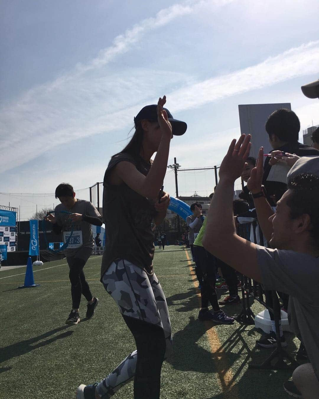 宮河マヤさんのインスタグラム写真 - (宮河マヤInstagram)「TEAM Champion CPFU in Number do EKIDEN Kawasaki🏃‍♀️最新の春のウェアを着てみんなで力を合わせてタスキを繋ぎました。来週は横浜赤レンガ倉庫でリレーマラソン！#ホノルルへ向けて #Champion100 #run #championjp #cpfu」2月24日 18時35分 - maya_m0901