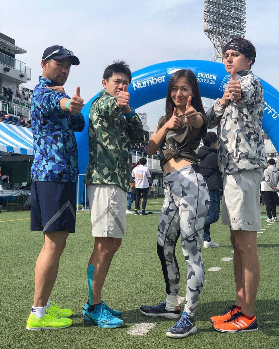 宮河マヤさんのインスタグラム写真 - (宮河マヤInstagram)「TEAM Champion CPFU in Number do EKIDEN Kawasaki🏃‍♀️最新の春のウェアを着てみんなで力を合わせてタスキを繋ぎました。来週は横浜赤レンガ倉庫でリレーマラソン！#ホノルルへ向けて #Champion100 #run #championjp #cpfu」2月24日 18時35分 - maya_m0901