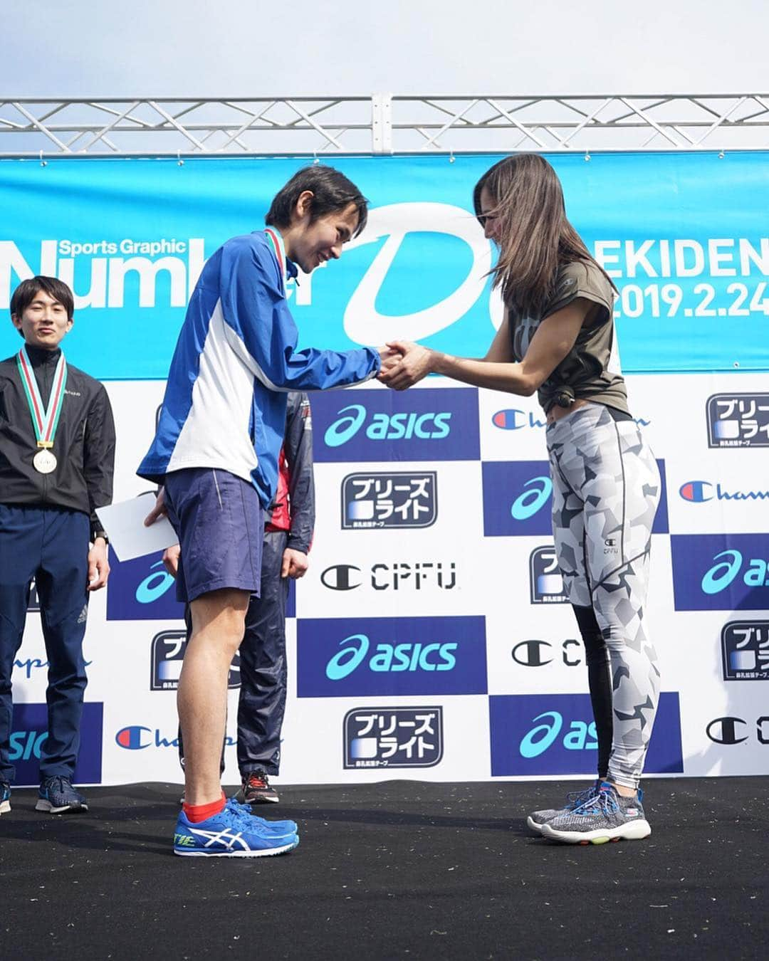 宮河マヤさんのインスタグラム写真 - (宮河マヤInstagram)「TEAM Champion CPFU in Number do EKIDEN Kawasaki🏃‍♀️最新の春のウェアを着てみんなで力を合わせてタスキを繋ぎました。来週は横浜赤レンガ倉庫でリレーマラソン！#ホノルルへ向けて #Champion100 #run #championjp #cpfu」2月24日 18時35分 - maya_m0901