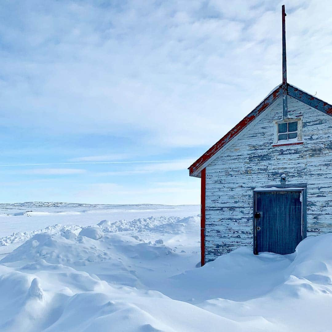 ジョアニー・ロシェットさんのインスタグラム写真 - (ジョアニー・ロシェットInstagram)「#inukjuak #truenorthstrongandfree #nunavik」2月25日 10時29分 - joannierochette