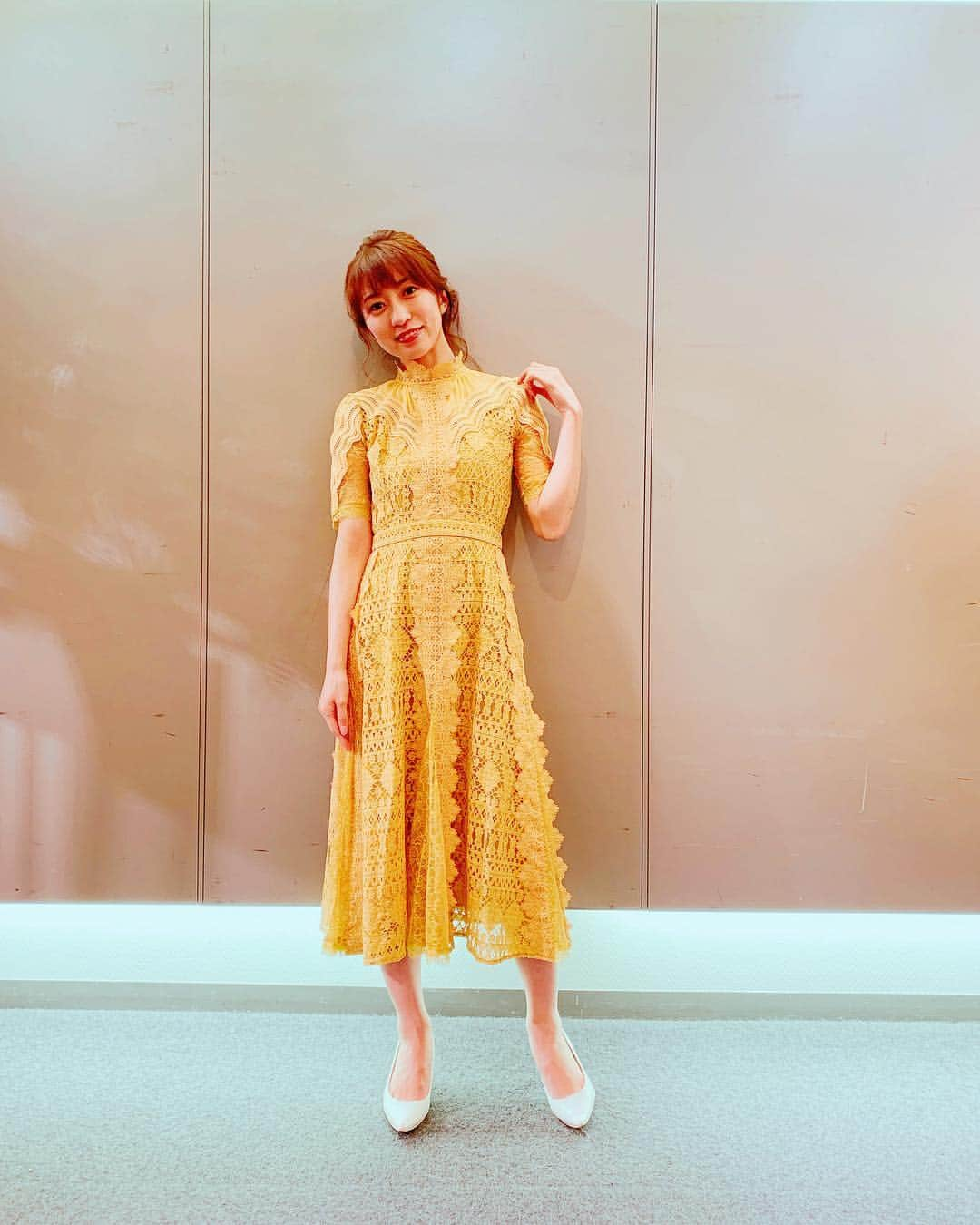 瀬口かなさんのインスタグラム写真 - (瀬口かなInstagram)「黄色のお洋服💁‍♀️💛 最後だしってことで両部共黄色にしてみたよ🌈⭐️☀️ #aula #zara #snidel」2月25日 12時50分 - seguchikana