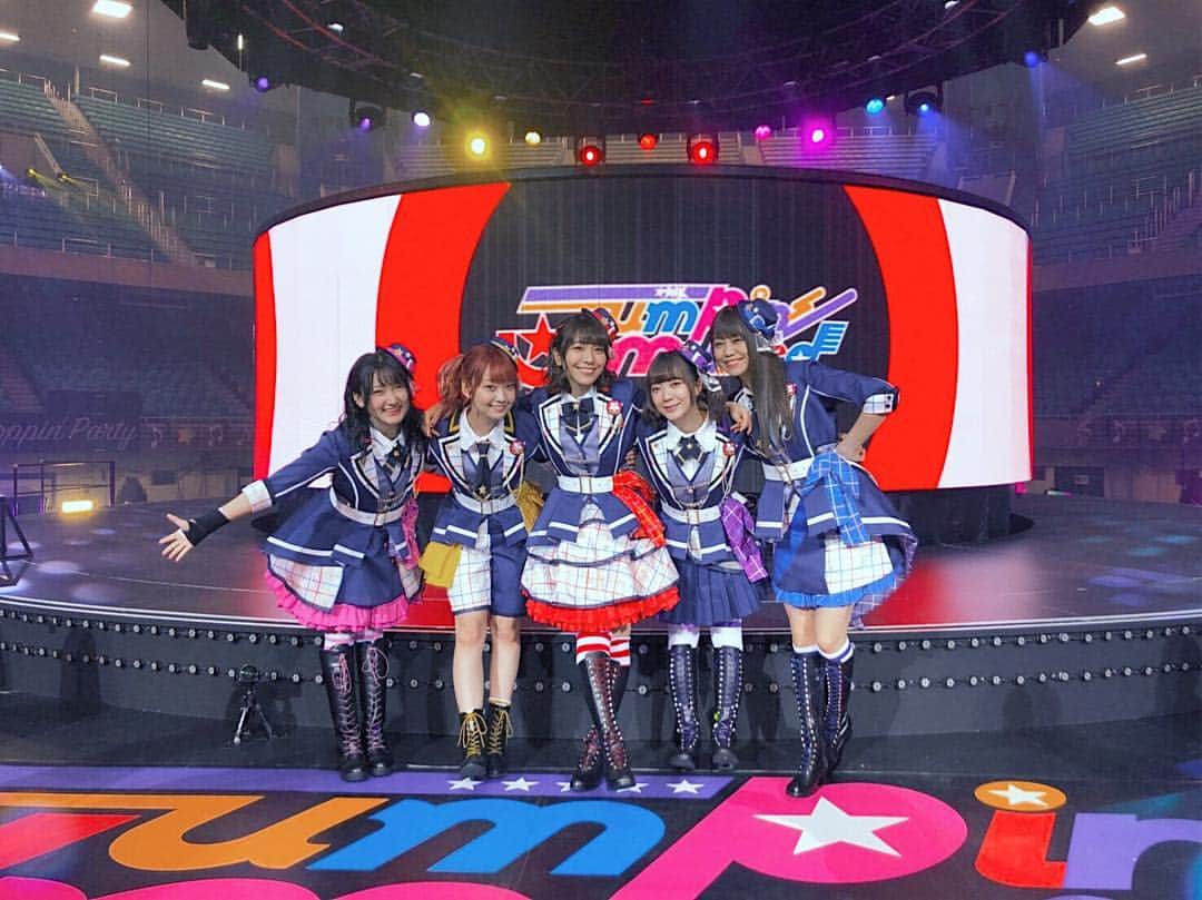 のインスタグラム：「. . バンドリ7thライブ Day3 Poppin'Party「Jumpin'Music♪」ありがとうございました✨ . . ポピパとして、2回目の武道館！ . . 特別な思いで溢れる武道館✨ . . 最高にキラキラドキドキな笑顔を武道館に残せたんじゃないかなと思います。 . . ポピパがポピパで良かった！ . . また笑顔で会いましょう！ . . #bangdream #poppinparty #ポピパ武道館」
