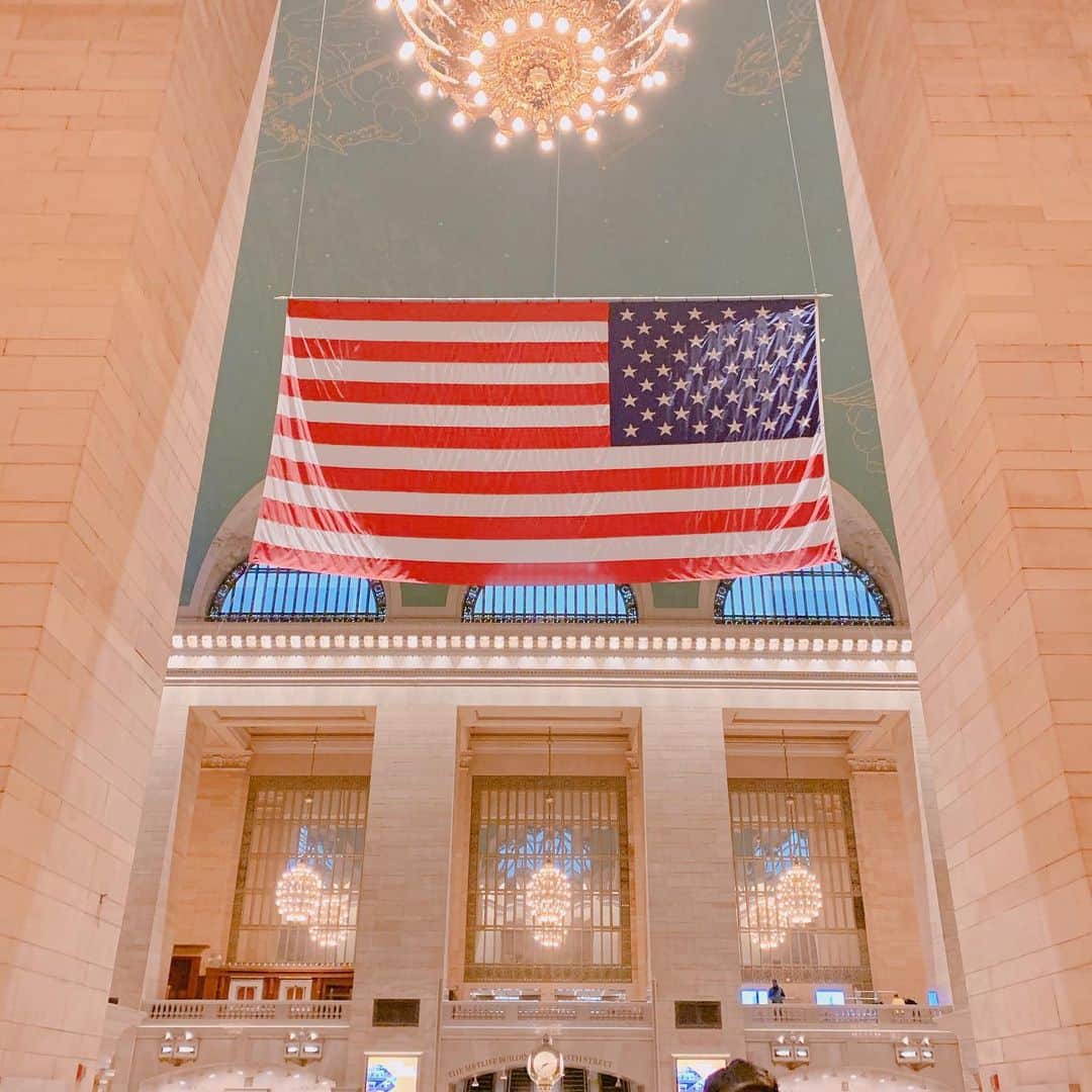 住谷風花のインスタグラム：「. ニューヨーク🇺🇸 . #アメリカ#ニューヨーク#グランドセントラル駅#NewYork#grandcentral」