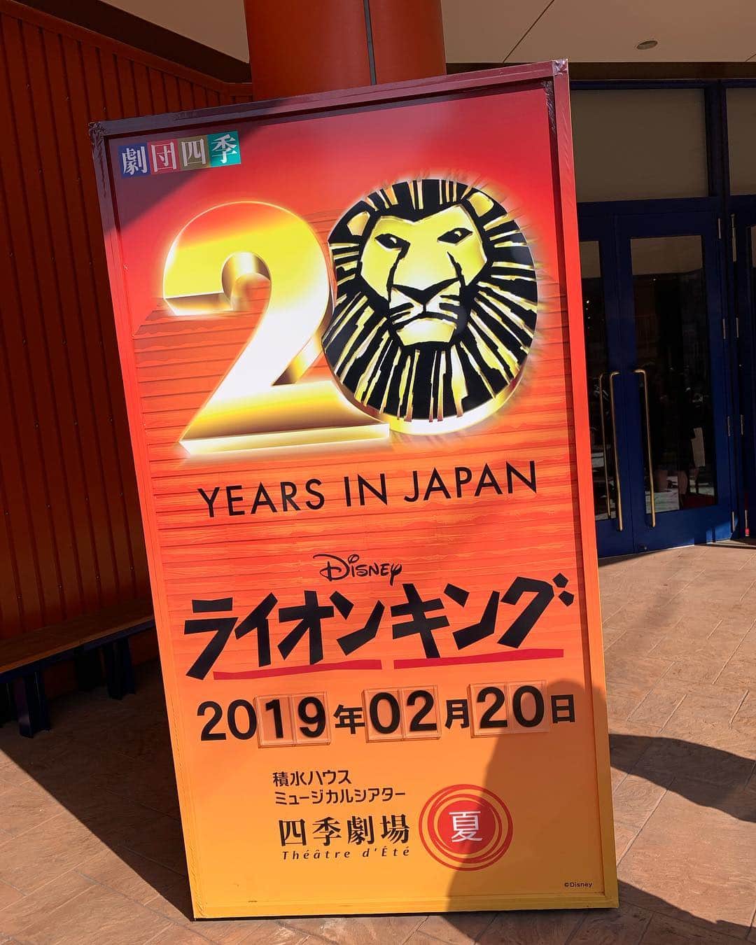 平野綾さんのインスタグラム写真 - (平野綾Instagram)「劇団四季『ライオンキング』祝20周年*･゜ﾟ✨･*:.｡.:*･🦁㊗️'･*:.｡:*･✨゜ﾟ･* 先日母と20年ぶりに劇団四季の『ライオンキング』を観てきました‼︎🦁⭐️✨ ✴︎ 家族３人で観に行った日本初演。 めちゃイケを見てハイエナダンスを練習した子供の頃←ムリw 思い出がたくさん蘇りました✨ ✴︎ 2階席が学生の貸切ですごく盛り上がっていて！ 学生の頃に劇団四季観せてもらえるなんて羨ましい😫💕 未来のミュージカル俳優があの中から生まれたりするのかなぁ💓 前の席の子供も目がキラキラキョロキョロ🤩✨ 劇場のテンションが凄く高くてみんなワクワクしていて、コレなのミュージカルの好きなところ‼︎✨✨✨ そんな雰囲気に感化され、プロローグの ♪サークル・オブ・ライフから泣きそうになる私🤣✨ ✴︎ 20年前にいた父が今隣にいないのはシンバの境遇と重なって、ムファサの幻に諭されるシーンは今までと感じ方が変わりました。 噛みしめるように。 刻み込むように。 Remember who you are...🦁✨ 星になって見守ってくれていますね！ ✴︎ 留学中、友達になった人がたまたまライオンキングのスタッフさんで、バックステージを見学させてもらった写真もくっつけておきました⭐️ Times Squareでプライドロックごっこした時の写真も笑笑💕 ✴︎ ✴︎ ✴︎ #劇団四季ライオンキング  #劇団四季 #ライオンキング #lionking  #劇団四季ライオンキング20周年  #broadway #timessquare #nyc  #rememberwhoyouare  #ayahirano #平野綾」2月25日 22時10分 - a_ya.hirano