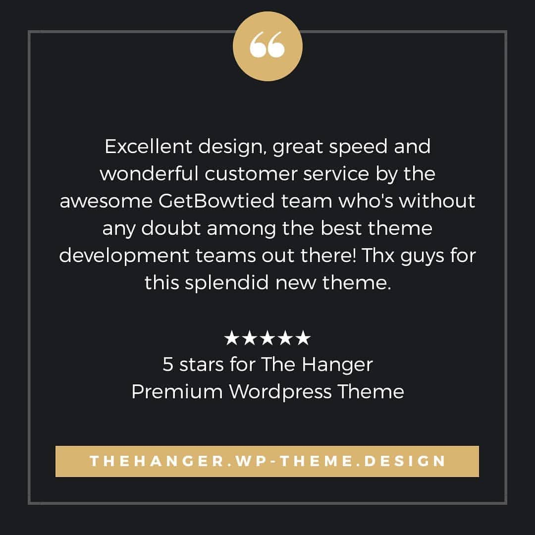 ティモシーエベレストのインスタグラム：「★★★★★ #5stars for The Hanger - #versatile #wordpresstheme #woocommercetheme. See it on #themeforest. Demo: thehanger.wp-theme.design」