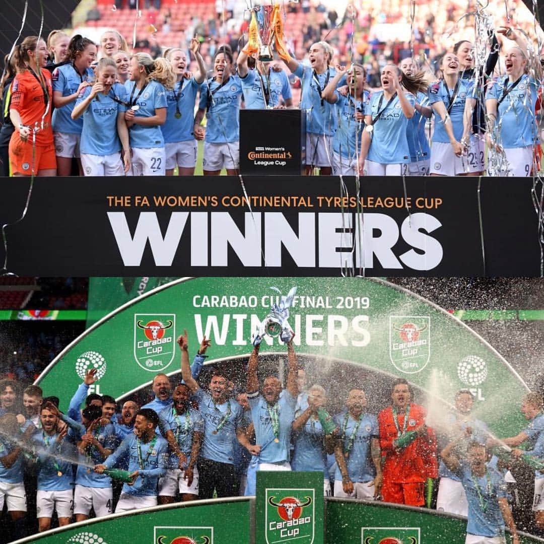 のインスタグラム：「About last weekend.. #ManCity #Together」