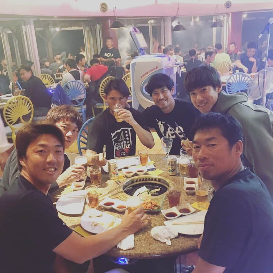 藤井淳志さんのインスタグラム写真 - (藤井淳志Instagram)「キャンプ打ち上げ！！！ さて、シーズンモードに切り替えていこ〜かねψ(｀∇´)ψ #藤井淳志#中日ドラゴンズ#山井大介#吉見一起#大島洋平#祖父江大輔#伊藤準規#春季キャンプ#打ち上げ」2月26日 20時36分 - atsushi.fj4