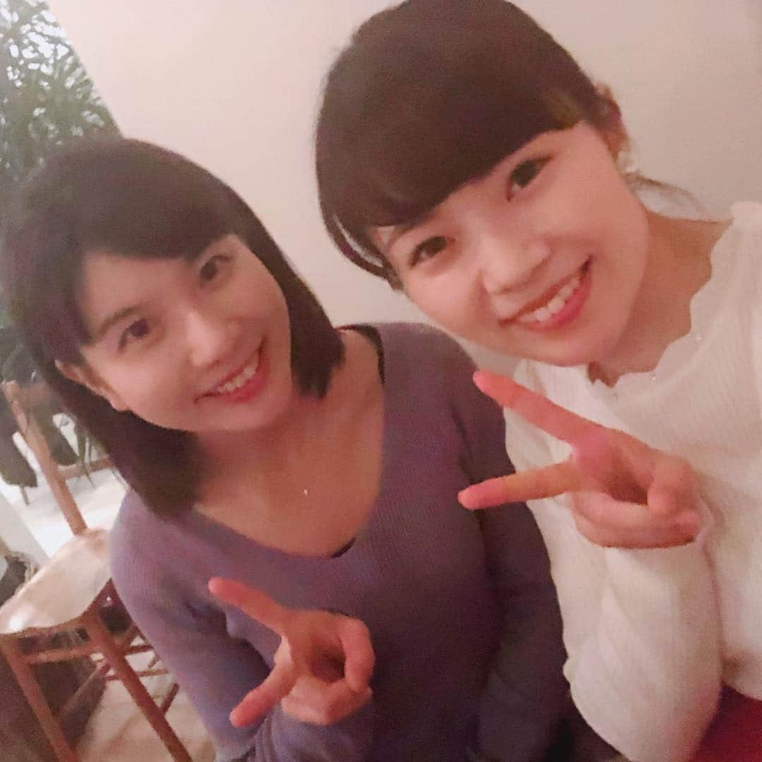 東條麻依子さんのインスタグラム写真 - (東條麻依子Instagram)「昨日はみおさん（唐川アナ）と ロケや中継の打ち上げ！！ 素敵な時間を過ごせて 息抜きできました☺️✨ 仕事も頑張れそうです！ ありがとうございました💫」2月26日 21時27分 - maiko_tojo