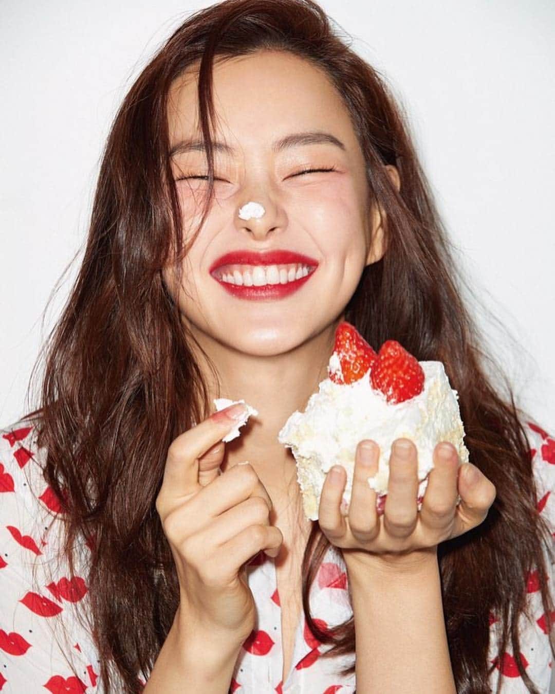 イ・ハニさんのインスタグラム写真 - (イ・ハニInstagram)「🍓🍒🍎🍑」2月27日 16時01分 - honey_lee32