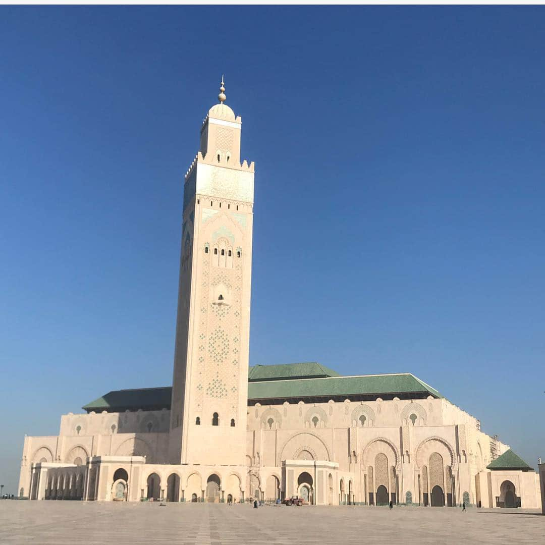 神谷麻美さんのインスタグラム写真 - (神谷麻美Instagram)「#カサブランカ ⛲️♥️ #casablanca ⛲️💗 素晴らしい場所(✪▽✪)💗」2月27日 22時32分 - asamice428