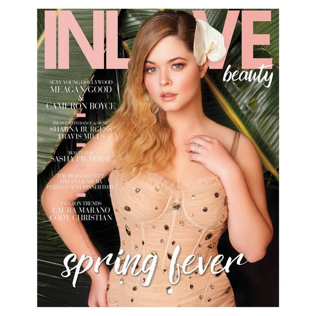 サーシャ・ピーターズさんのインスタグラム写真 - (サーシャ・ピーターズInstagram)「had so much fun shooting @inlovemag Spring beauty issue 🌸  can’t wait to get back in that dolce number when it stops snowing in Portland 😉 💃🏼」2月28日 7時05分 - sashapieterse