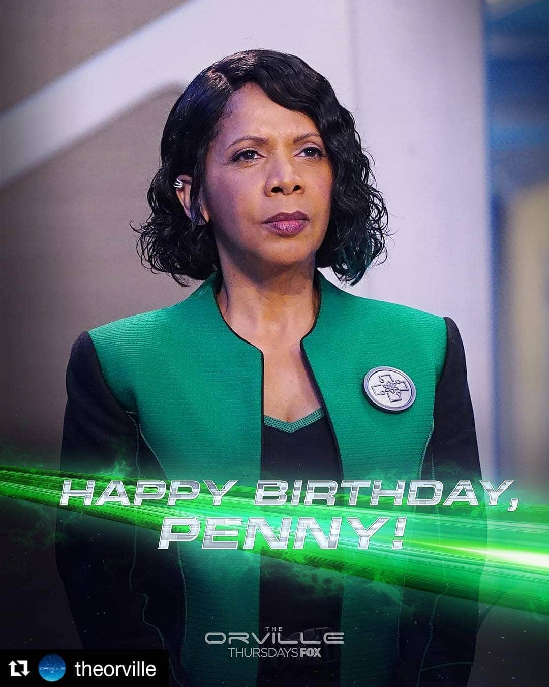 チャド・コールマンさんのインスタグラム写真 - (チャド・コールマンInstagram)「Happy birthday Penny! Much love to you!  #Repost @theorville (@get_repost) ・・・ We're wishing one of our favorite crew members aboard #TheOrville a very happy birthday! 🎂」3月15日 3時14分 - chadlcoleman