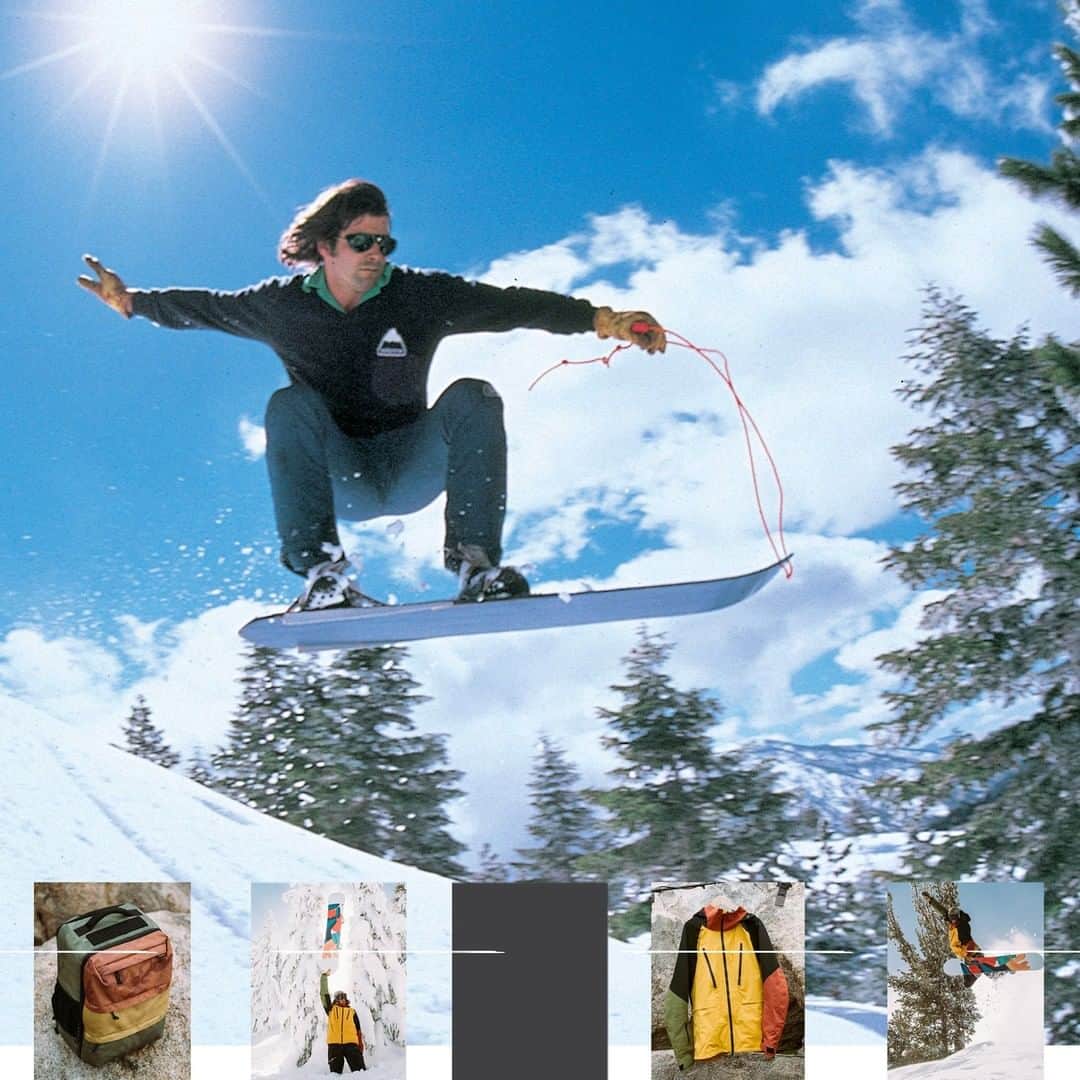 のインスタグラム：「Did you see what just dropped in over on @burton? The second evolution of @jakeburton77's #Mine77 is now available. Check out the full line on @burton or via the link in our bio.」