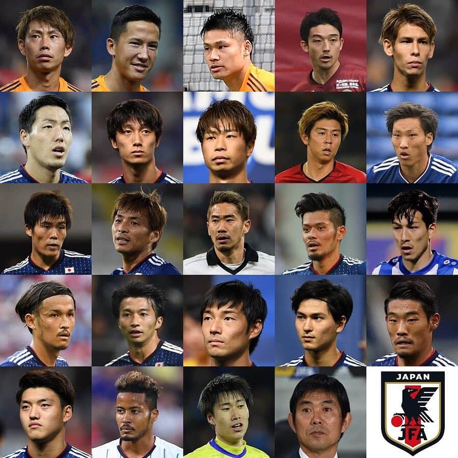 のインスタグラム：「. 香川ら復帰！4人初選出！ 対南米2連戦に臨む日本代表発表！ （2019.03.14） . 📷Photo by Getty Images . #東口順昭 #シュミットダニエル #中村航輔 #西大伍 #佐々木翔 #昌子源 #室屋成 #三浦弦太 #安西幸輝 #畠中槙之輔 #冨安健洋 #乾貴士 #香川真司 #山口蛍 #小林祐希 #宇佐美貴史 #柴崎岳 #中島翔哉 #南野拓実 #守田英正 #堂安律 #鈴木武蔵 #鎌田大地 #日本代表 #Daihyo #SamuraiBlue #森保ジャパン #サッカーキング #⚽️ #サッカー」