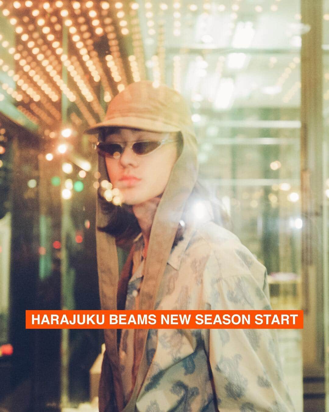 のインスタグラム：「… HARAJUKU BEAMS  NEW SEASON START  今季のテーマは何？と聞かれたら それは原宿の店に来たらきっとわかりますよ、 と、そう答える。 僕らが売るのは、何も随分前に企画したものだけじゃない、その日の空気や、音や、考え方や、感情も。 季節にテーマがあるんじゃなく、毎日がテーマなのだ。 足を運ぼう、手に触れよう。 今季のテーマ？ それはHARAJUKU BEAMSです。 ‪3/15(金)より「ビームス 原宿」の春夏シーズンのスタート。‬先シーズンよりスタートしている単独の特設サイト“HARAJUKU BEAMS”でも新たなスタイルや原宿店ならではのトピックスを独自の目線で発信していきます。  @beams_harajuku_official #HARAJUKU_BEAMS #beams #ビームス #原宿」