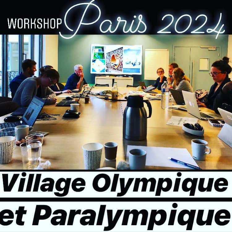 ナタリー・ペシャラさんのインスタグラム写真 - (ナタリー・ペシャラInstagram)「#paris2024 🇫🇷 Workshop #2 Athlètes - Village Olympique et Paralympique - Bords de Seine et ses espaces publics #brainstorm @franceolympique」3月14日 20時04分 - nathaliepechalat