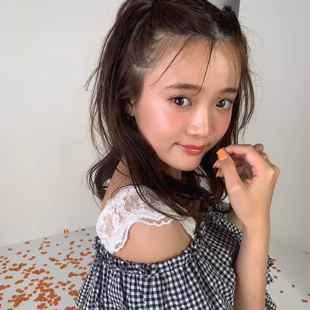 高橋有紀のインスタグラム：「かわいかった〜💘 #osakana_yuki  #hairmake #wego」