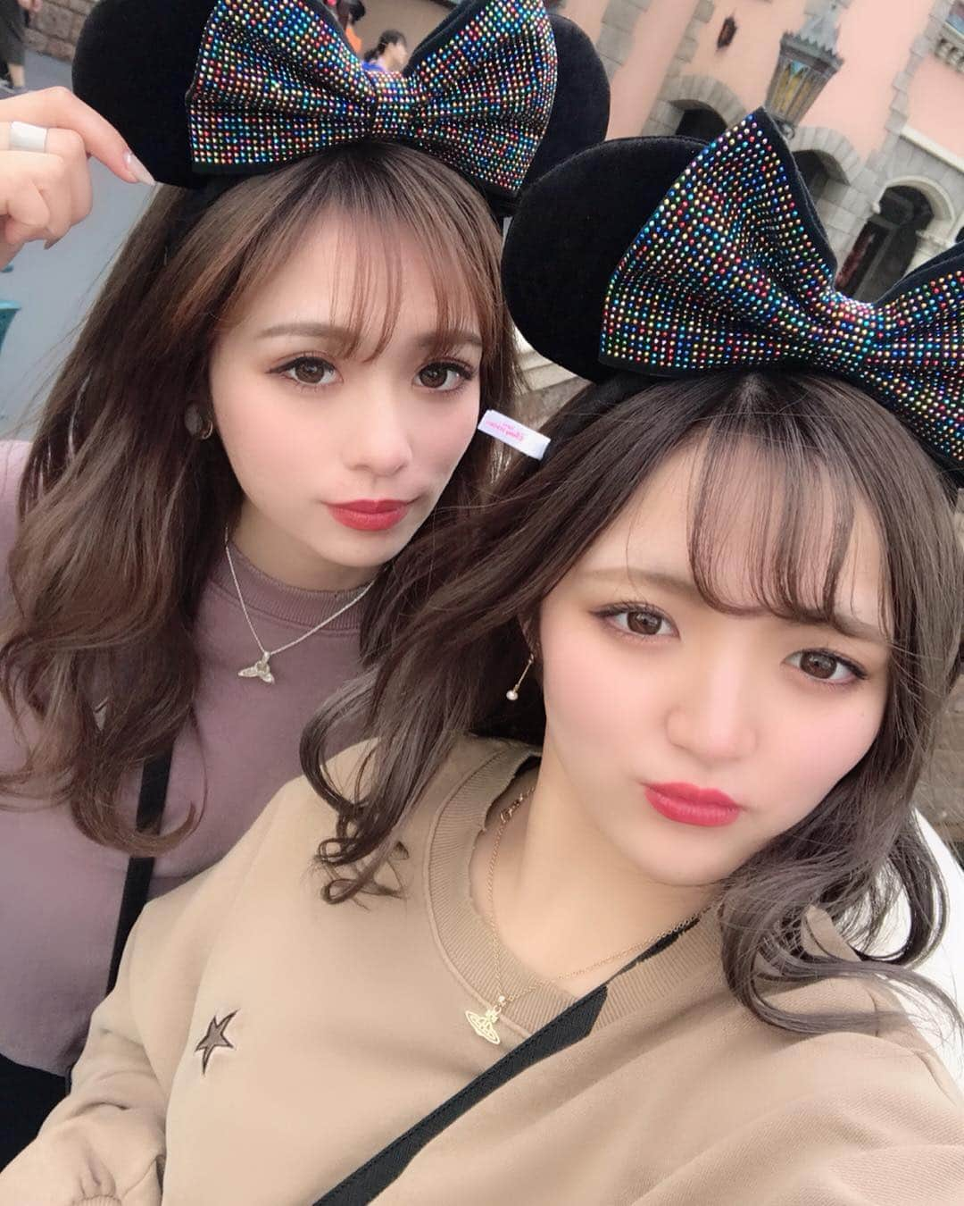 川猿てるみさんのインスタグラム写真 - (川猿てるみInstagram)「. ちーちゃんと夢の国🐭🏰❤️ 行く度思うけど幸せな気持ちになる☺︎ #disneyland #disney #ディズニーランド #l4f #l4like」3月14日 20時40分 - terumin1113