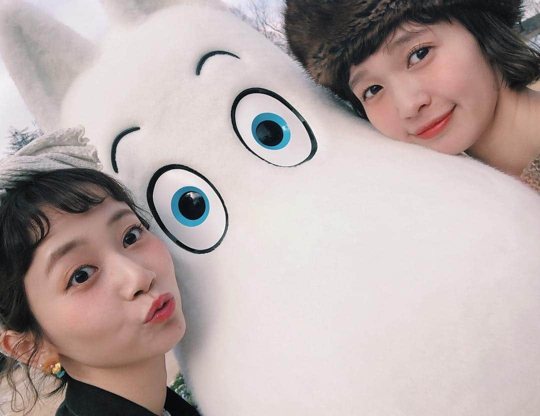 三戸なつめさんのインスタグラム写真 - (三戸なつめInstagram)「ねぇムーミン？ @moominvalleypark  #mito_natsume」3月14日 21時20分 - mito_natsume