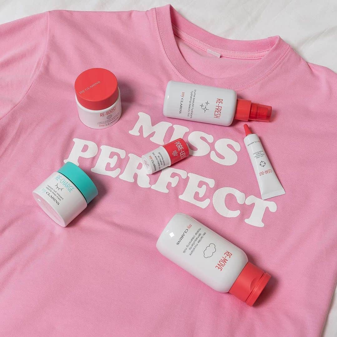 Clarins Middle Eastさんのインスタグラム写真 - (Clarins Middle EastInstagram)「Are you Miss Perfect? We’ve got for you a perfect skin care line, MyClarins. .................................. هل أنت متقنة؟ لدينا لك مجموعة مثالية للعناية بالبشرة، ماي كلارنس. .................................. #كلارنس #صبايا #جمال_البشرة #بشرة_صحية #MyClarins #healthyskincare #healthyskin」3月14日 21時46分 - clarinsmiddleeast