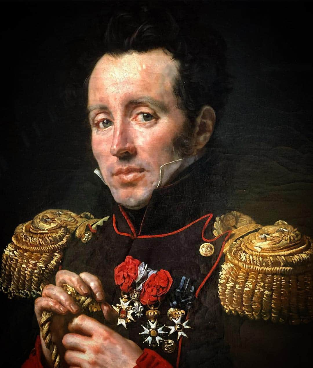 ルーブル美術館さんのインスタグラム写真 - (ルーブル美術館Instagram)「. 🇫🇷 Le portrait du général Victor-Abel De Salle constitue le morceau de bravoure d’Amable Pagnest, élève de Girodet et David disparu en 1819 à seulement 28 ans.  _ ✍️Récemment restaurée, cette œuvre a retrouvé un éclat insoupçonné ! « Pagnest ne fera jamais qu’un tableau, mais ce sera un chef-d’œuvre »: ces mots, prononcés par les maîtres du jeune artiste, prennent aujourd’hui tout leur sens. _ 📍Le général De Salle vous attend au 2e étage de l’aile Sully, en salle 941 !  ____ 🌎This portrait of General Victor-Abel De Salle is the masterpiece of Amable Pagnest, a student of Girodet and David who died in 1819 at the age of 28.  _ ✍️Recently restored, this work has regained an unsuspected shine! General De Salle is waiting for you on the 2nd floor of the Sully wing, in room 941! _ 📷©️Musée du Louvre / Nicolas Bousser @insidethelouvre . . #Louvre #LouvreMuseum #MuseeduLouvre」3月14日 21時39分 - museelouvre