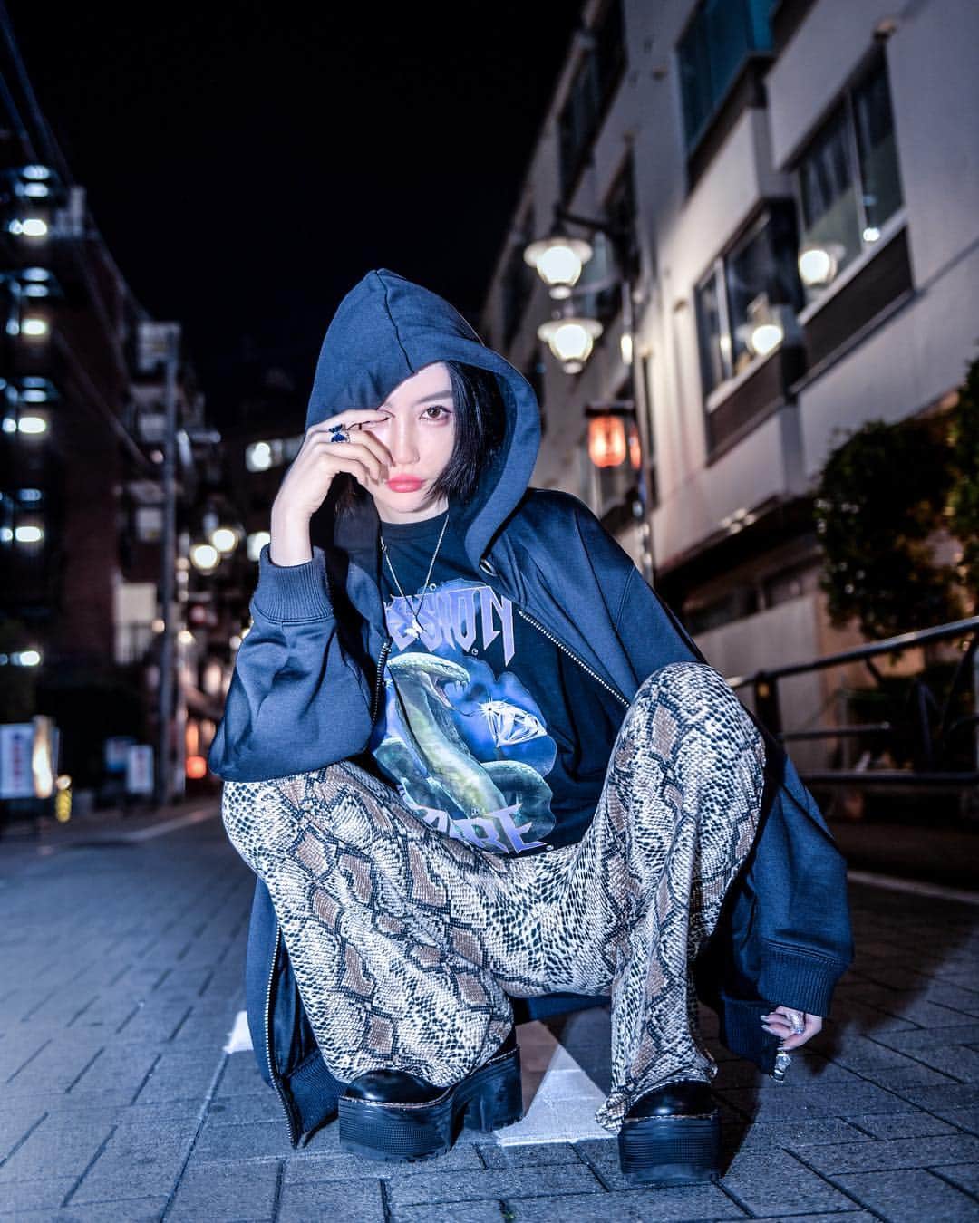 MASAMIのインスタグラム：「🐍」