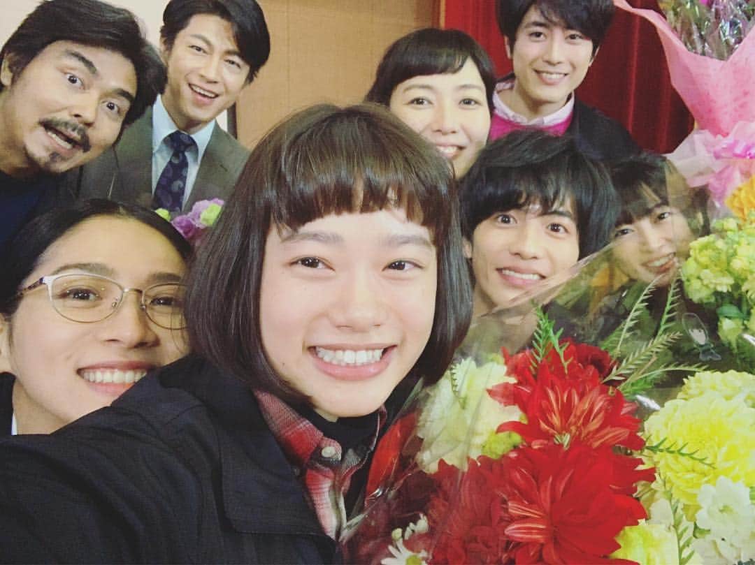 杉咲花のインスタグラム：「みなさん 今までドラマを観てくれてありがとう。 ありがとうございました。幸せです。」