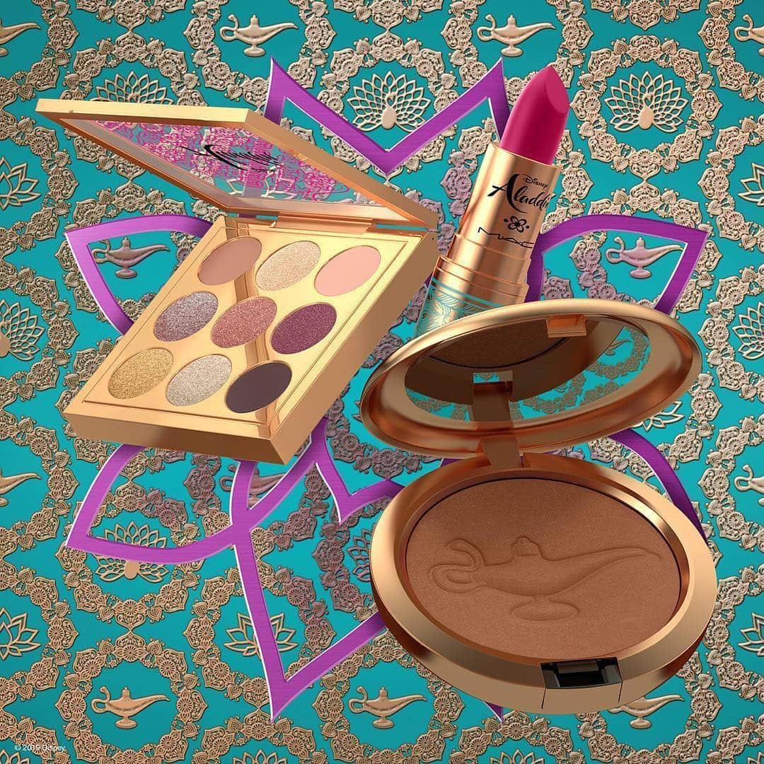 M·A·C Cosmetics UK & Irelandさんのインスタグラム写真 - (M·A·C Cosmetics UK & IrelandInstagram)「Filled with a mix of precious metals and Jasmine-inspired jewel-tones, The Disney Aladdin Collection by M·A·C unleashes a new world of limited-edition colour. Don’t limit yourself to three wishes – catch every wish-fulfilling shade this May, along with the live-action adaptation of Disney’s animated classic, Aladdin – in cinemas 24th May. #DisneyAladdin @disney @disneyaladdin」3月14日 22時37分 - maccosmeticsuk