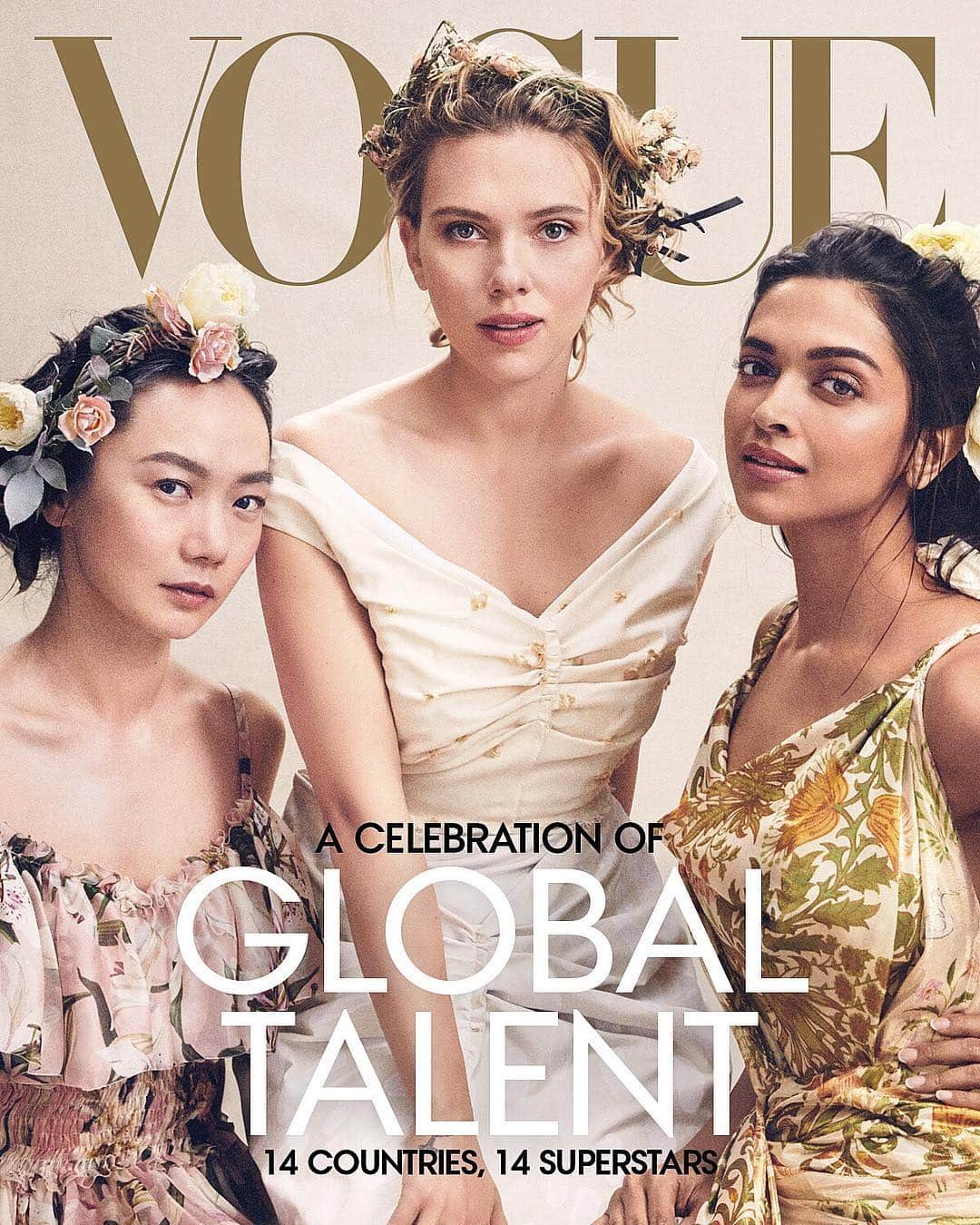 Just Jaredさんのインスタグラム写真 - (Just JaredInstagram)「Scarlett Johansson, @doonabae, @deepikapadukone, and more talented women from around the world are on the cover of @voguemagazine’s new issue, which celebrates global talent. #ScarlettJohansson #DoonaBae #DeepikaPadukone #VogueMagazine Photo: @vogue」3月14日 22時47分 - justjared