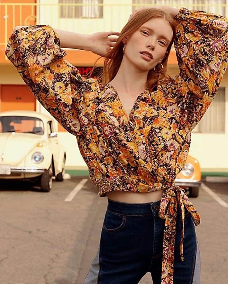 freepeopleさんのインスタグラム写真 - (freepeopleInstagram)「Florals are here (they missed you). #taptoshop」3月14日 23時10分 - freepeople