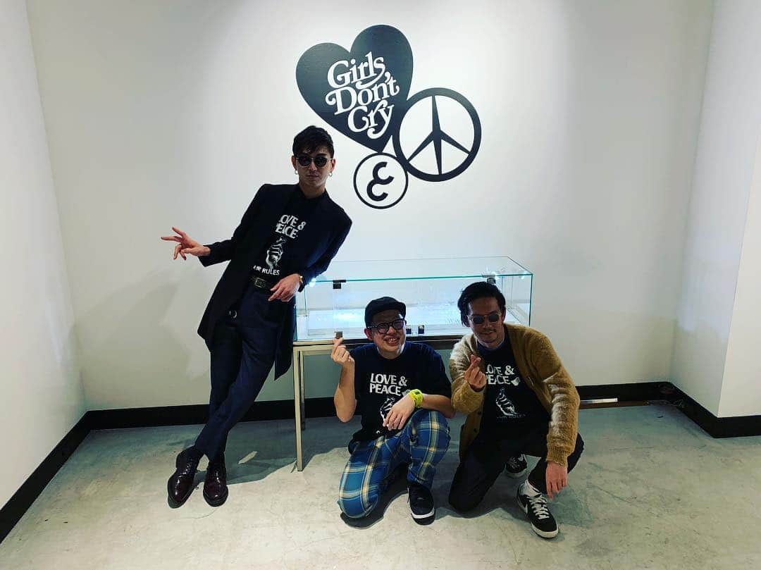 松田翔太さんのインスタグラム写真 - (松田翔太Instagram)「All you need is love & peace @kunichi_nomura  @verdy」3月15日 0時14分 - shota_matsuda