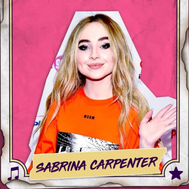 のインスタグラム：「If you aren’t already on the #SabrinaCarpenter train, then excuse me but WYD??? ✨」