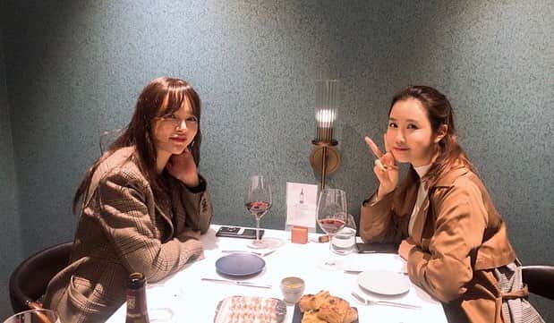 イ・ダヘのインスタグラム：「언제나예쁜 울 시연언니❤️❤️오랜만에 폭풍 수다타임 좋았쪄^^」