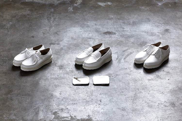 エイチカツカワフロムトウキョウさんのインスタグラム写真 - (エイチカツカワフロムトウキョウInstagram)「H.KATSUKAWA  2019SS 「Honesty White」 The capsule collection will launch at the ISETAN Men's from February 27th.  #hkatsukawa #shoes #2019ss  #leather #pigskin #honestywhite  #madeinjapan」3月1日 18時45分 - h.katsukawa