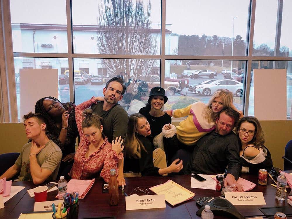デビー・ライアンのインスタグラム：「CHAOTIC NEWS —  The Insatiables are back in the ring. ➡️ second pic is us on our best behavior waiting for @irenechoi @sarahcolonna1 (and friends) to come play with us」