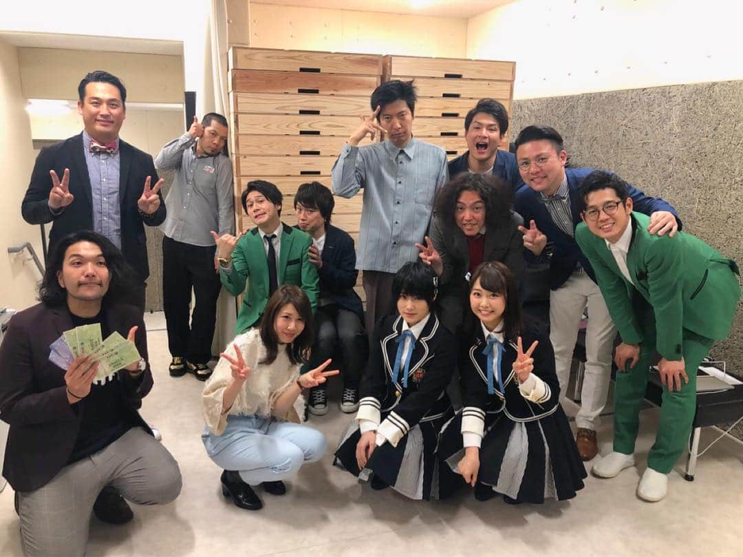 DJ みぃのインスタグラム：「らじこーフェス！来てくださった皆さんありがとうございました☺️✨シャッフルネタも最高に面白かったし、久々の天竺鼠先生、NMBちゃんとも一緒に出られて嬉しかったです🥺🎶そしてランキングでは色々失礼なことを言っちゃいましたが😂ほんとにほんとにどの曜日の皆さんも優しくていいお兄ちゃんたちです！このメンバーじゃないとらじこーは続いていなかったと思っていますし、らじこーファミリーになれて私は幸せです☺️✨いつか10周年イベントができるようにこれからもらじこーがみんなから愛されたら嬉しいなぁ。。🥰 #らじこー #見取り図 #学天即 #藤崎マーケット #トット #天竺鼠 #nmb48 #かまいたちのお二人も次は一緒に #お越し下さった皆様本当にありがとうございました」